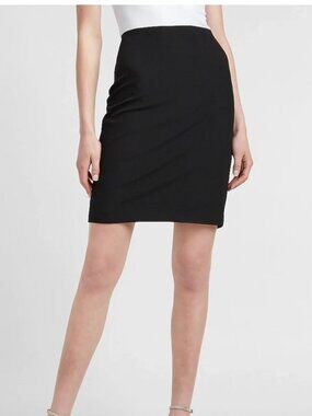 High Waisted Supersoft Twill Pencil Skirt
